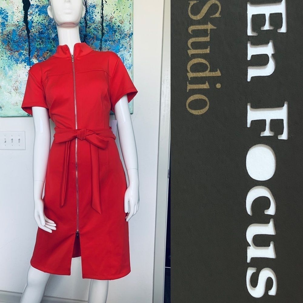 En Focus Studio Women's Red Dress